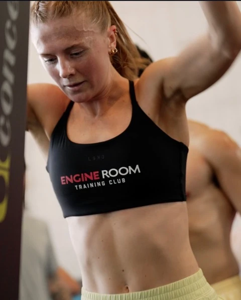 Ellie, Engine Room coach and HYROX racer